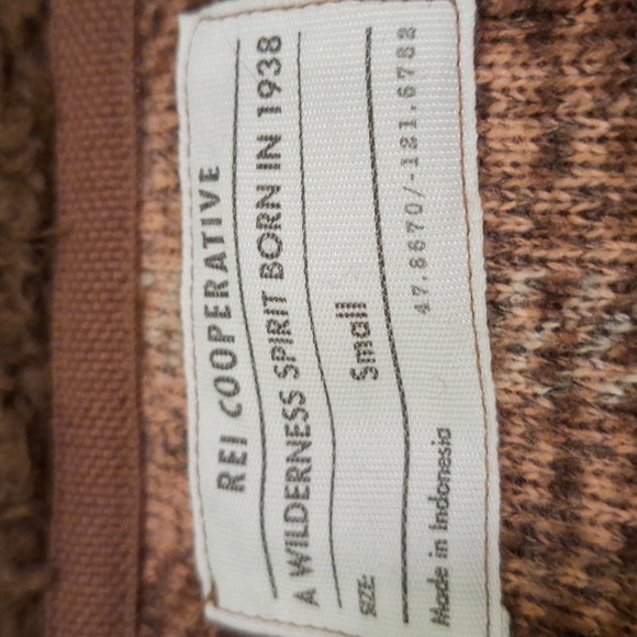 REI Fleece Cooperative A Wilderness Spirit Born in 1938 Size S - Picture 8 of 14